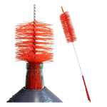 Hari pudelite pesemiseks - 63,5 cm pikk, punane