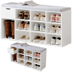 Kinga kapp istumisv&otilde;imalusega loft valge pink esiku 100 cm