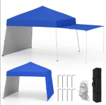 Varikatusega telk, 427 &times; 281 cm, Sinine