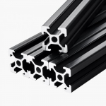 Alumiiniumprofiil 1200x20x20 mm must, alumiinium
