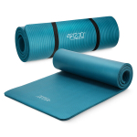 V&otilde;imlemise, jooga, treeningmatt 4FIZJO, 180 x 60 cm, 1 cm, mereroheline v&auml;rv, libisemiskindel, fitness matt, yoga mat, treeninguteks, harjutusteks