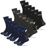Meeste sokid, JEEP, puuvillased, vastupidavad, 9 paari, 39-42