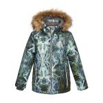 Huppa Poiste talvejope NORMAN, dark gray pattern