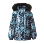 Huppa Poiste talvejope ANTE, arctic blue pattern