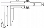 Analoogkruvikeeraja 400x150mm, t&auml;psus 0,05mm