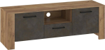 TV-laud Meblocross Slide Sli-10 2D1S, hall/pruun