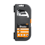 Bradas 18-osaline pikkade kuuskant- ja Torx-v&otilde;tmete komplekt, 1,5&ndash;10 mm + T10&ndash;T50, palliotsaga