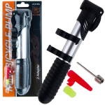 Teleskoopne jalgrattapump RB26, must