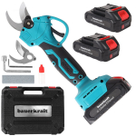 Aia elektriline juhtmeta oksatrimmer, 2 akut, sinine