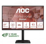 Monitor AOC Monitor PC 27E4CV 27" Full HD 120Hz IPS Adaptive Sync Musta