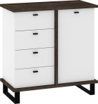 Cross CRO-04 kummut 1D4S &ndash; tamm/valge, moodne hoiukapp