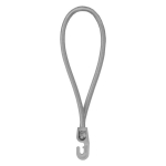 Elastne kinnituskumm konksuga Bradas BUNGEE CORD HOOK, 40 cm, hall