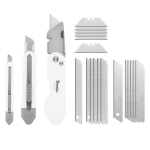 Vahetatavate teradega noakomplekt Bradas WHITE LINE