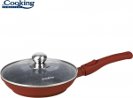 Valu alumiiniumpann koos kaanega 24x4,8 cm HR-JLG-24T, COOKING BY HEINNER