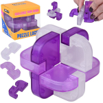 Loogiline 3D pusle - m&otilde;istatus "Puzzle Lock", violetne