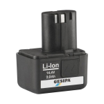 Aku GESIPA Li-ion 14,4V 2,0Ah