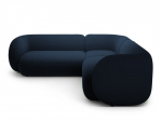 U-kujuline pehme nurgadiivan Micadoni Home Kate, Royal Blue