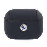 BMW AIRPODS PRO k&otilde;rvaklappide &uuml;mbris ehtsast nahast h&otilde;bedase logoga Apple'ile
