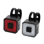 Esi- ja tagumise jalgrattatule komplekt Atom 619370, must