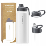 Wessper B3 THERMOSTEEL terasest termos termospudel vahetatava suukorviga termopudel 1l