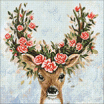 Teemanttikand, Lill P&otilde;der, 38x38 cm, artkatalog, WD2519