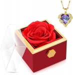 Jazlyvex kinkekomplekt &ndash; igavene roos, kaelakee