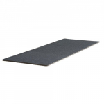 Spordimatt, 61x61x1.4 cm, must, kumm ja EVA vaht