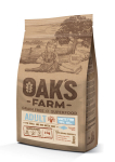 Oak's Farm Grain Free t&auml;iskasvanud v&auml;ikest ja v&auml;ga v&auml;ikest t&otilde;ugu koertele koos valge kalaga, 2 kg