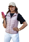 Stiilne naiste heleroosa vest