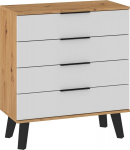 Sven SVN-04 kummut 4 sahtliga &ndash; artisan tamme/valge