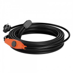 Torusoojenduskaabel 9 m 23W/m Sisseehitatud termostaat, PVC, Metall, Plastik