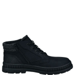 BUGATTI Meeste poolsaapad, mustad, saapad