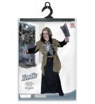 "ZOMBIE" (kapuutsiga r&uuml;&uuml;, holograafilised luud rinnal, v&ouml;&ouml;)