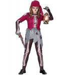 "PIRAATIDE SKELETON" (s&auml;rk korseti ja seelikuga, retuusid, bandana)