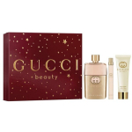 Kingituskomplekt Gucci Guilty Pour Femme EDP 90 ml + ihupiim 50 ml + mini EDP 10 ml lilleline ambrapuidune naiselik