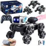 Puldiga juhitav robotkoer auruefekti ja LED-valgustusega, Nuotoliniu būdu valdomas robotas &scaron;uo su garų efektu ir LED ap&scaron;vietimu