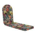Lamamistooli padi PATIO Modena Oval Tropical mitmev&auml;rviline 180x47 cm