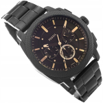 Meeste k&auml;ekell Fossil Fs6097 Machine Chronograph must teras