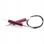 Knitpro Zing metallvardad niidil 120cm, 12mm
