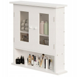 Vannitoakapp, riputatav valge seinakapp loft