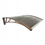 Uksekate Metal-gum, 120x80 cm, pruun