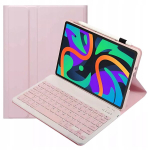 Alogy &uuml;mbris klaviatuuriga Lenovo Tab M11 / K11 / K11e 11" roosa