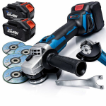 Nurklihvija kahe 48 V aku ja 4 kettaga