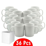 Sublimatsiooni Fototass valge Premium AA+ (36 tk.), Baltas foto puodelis sublimacinei spaudai, auk&scaron;čiausios kokybės AA+ (36 vnt.)