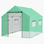 Kasvuhoone Outsunny 2x3x2m, roheline, Žalioji