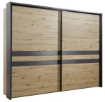 Riidekapp Forte Flash l&uuml;kanduksed riiulid modernne