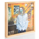 M&auml;nnipuidust Vin&uuml;&uuml;lplaatide Raam-Alus Monkeshop 31X31 Cm, 31x31 cm