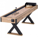Shuffleboard laud 274,3 cm, 2 &uuml;hes shuffleboardi ja bowlingu kombom&auml;ngu komplekt