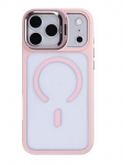 Rixus Classic 03 Telefoni&uuml;mbris MagSafe For iPhone 17 Pro Max Light Pink