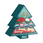 Tasku Pop figuurikomplekt Funko Pop! Lilo ja Stitchi p&uuml;hade j&otilde;ulupuu karbi 4-osaline vin&uuml;&uuml;lfiguuride komplekt